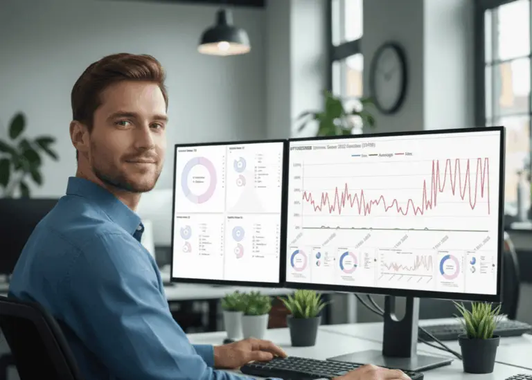 24/7 IT monitoring dashboard – continuous IT infrastructure monitoring by IT HELP