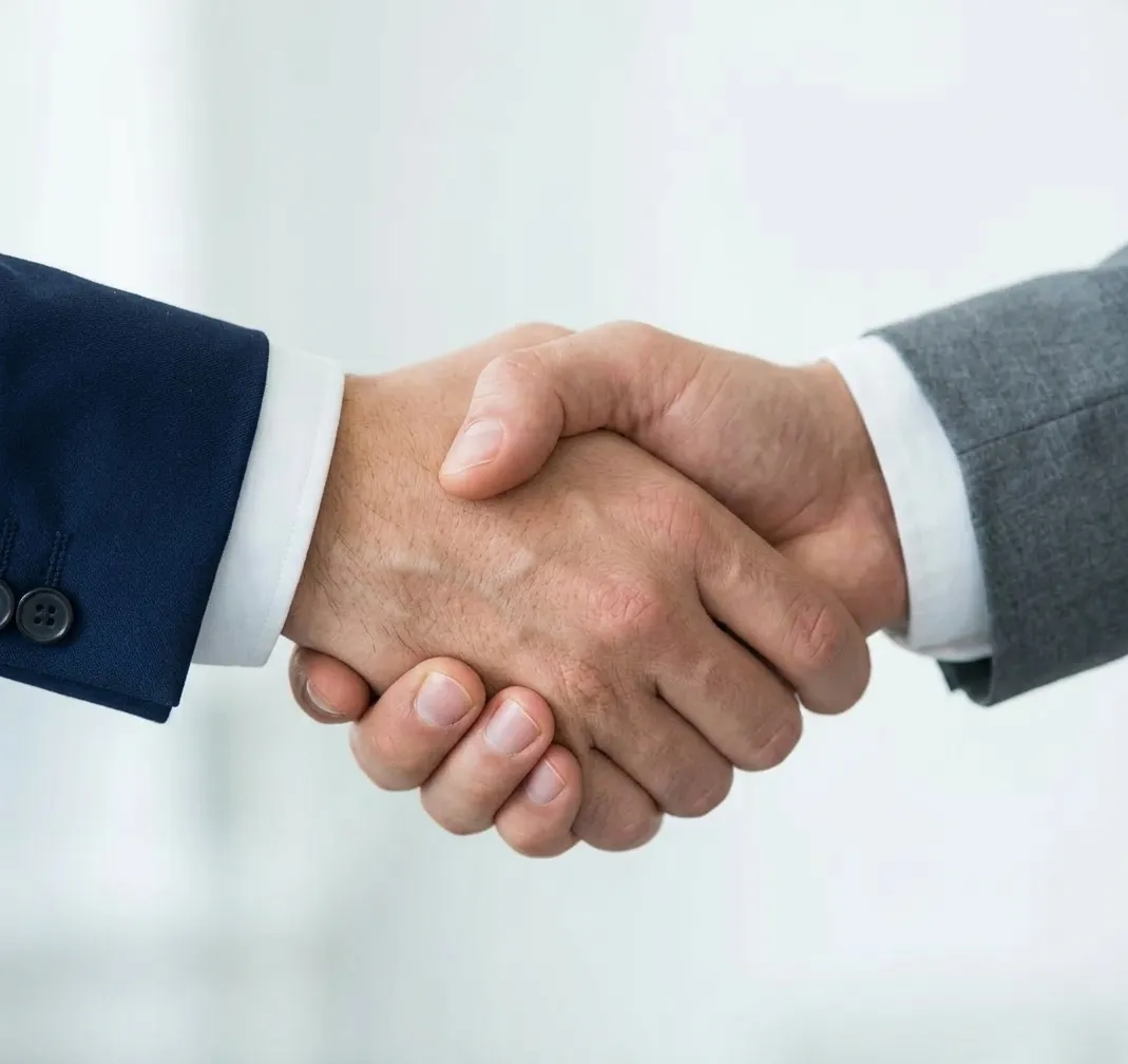 Partnership handshake